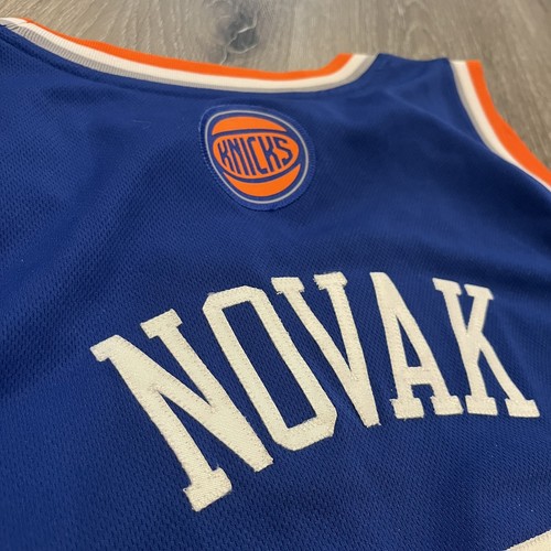 Steve Novak New York Knicks Adidas NBA Sewn Jersey Size Men’s Large (+2) - Picture 10 of 10