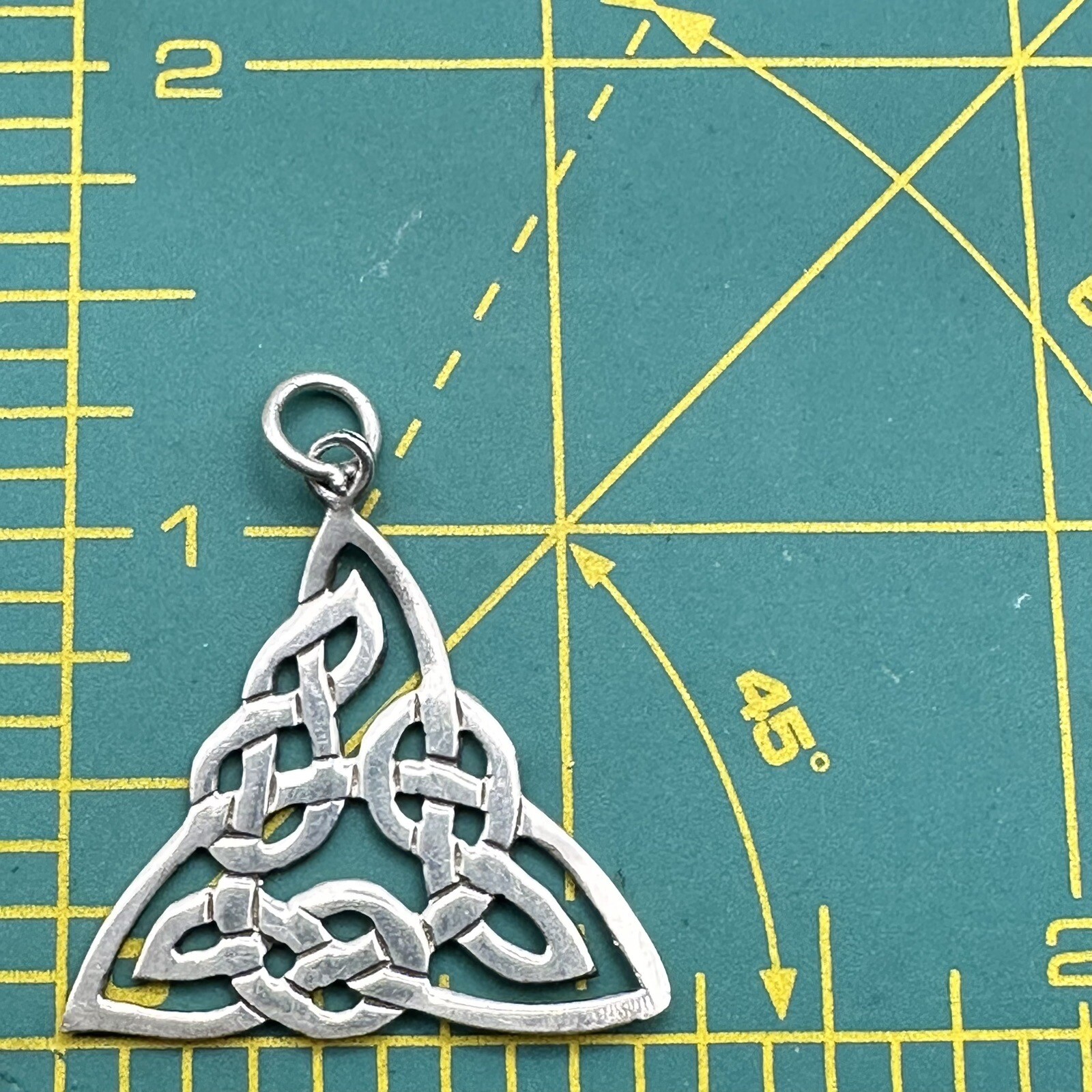 Trinity Celtic Knot Pendant Triskele  Triquetra I… - image 5