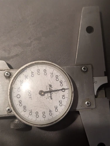 VTG Machine Tooling Mitutoyo Depth Gage 12 Inch .001 Accuracy - P.N. 27