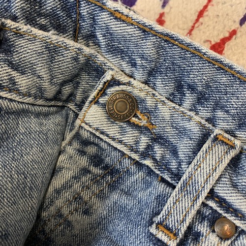 Vintage Levi’s 545 Loose Denim Jeans Size 34X29 Distressed Faded Made In USA - Picture 4 of 11