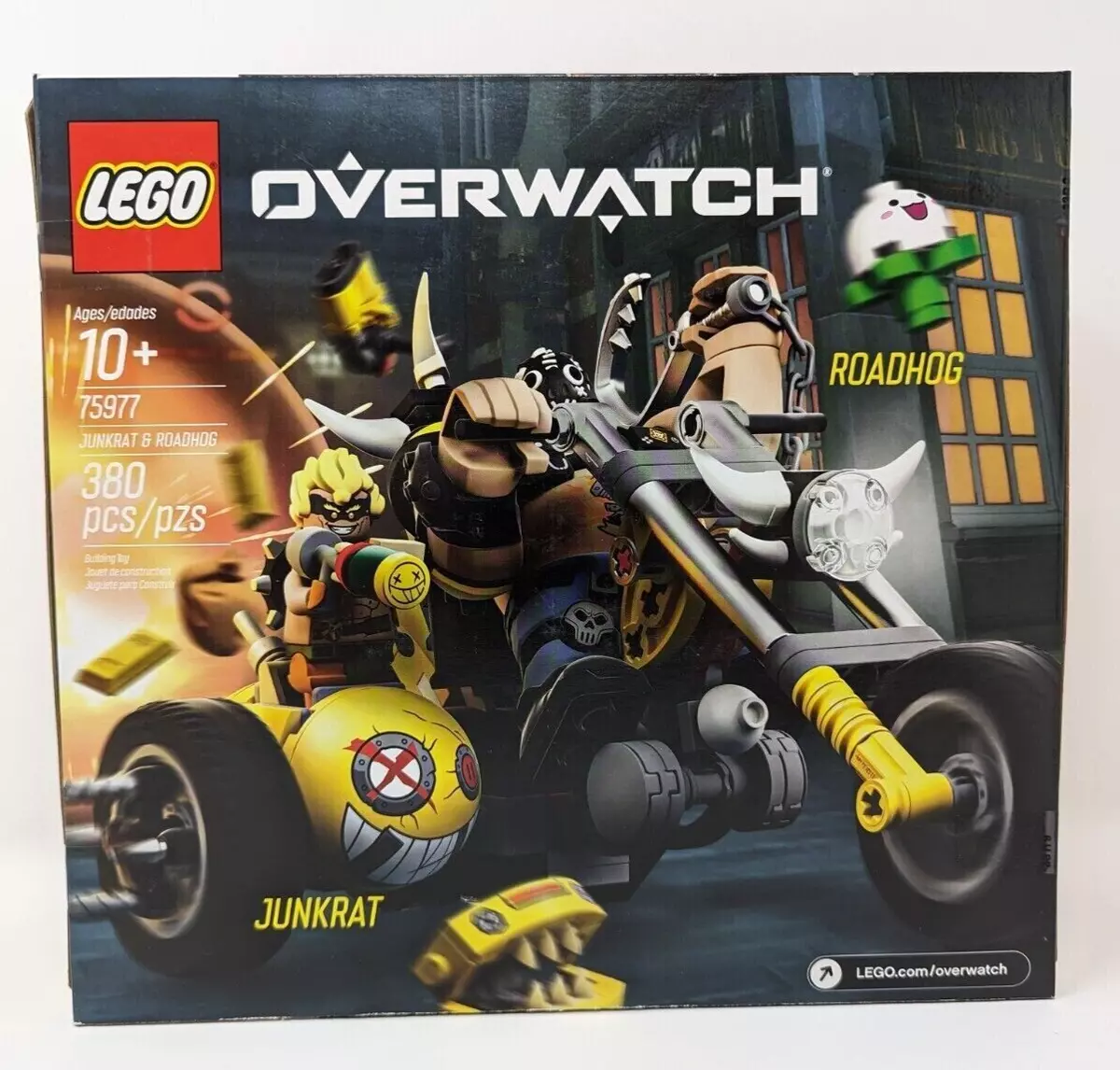 LEGO Junkrat & Roadhog LEGO Overwatch (75977) Building Kit 380 PCS LEGO Junkrat & Roadhog LEGO Overwatch (75977) Building Kit 380 PCS