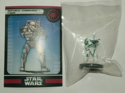 STAR WARS REPUBLIC COMMANDO Nº1 & + TARJETA (ALTURA = 3-4 CM)  (COMBINO ENVÍOS)