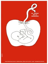 The game of the apple movie Decoration Poster. Graphic Art. Interior Design 3025