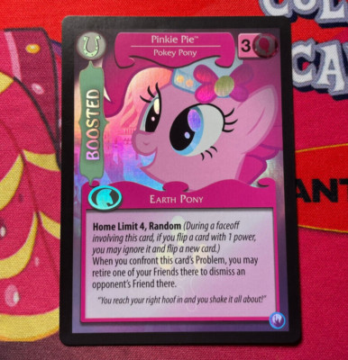 My little pony Pinkie Pie Pokey Pony #f6 foil Canterlot Nights CCG