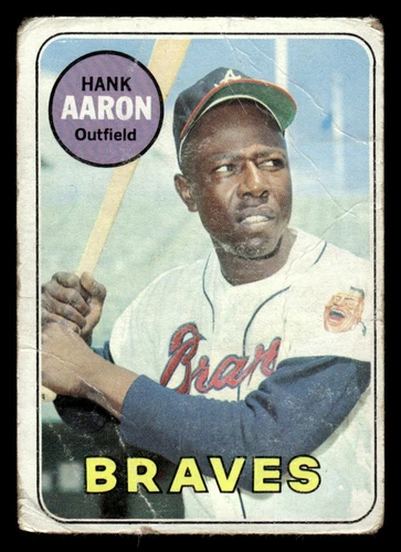1969 Topps #100 Hank Aaron
