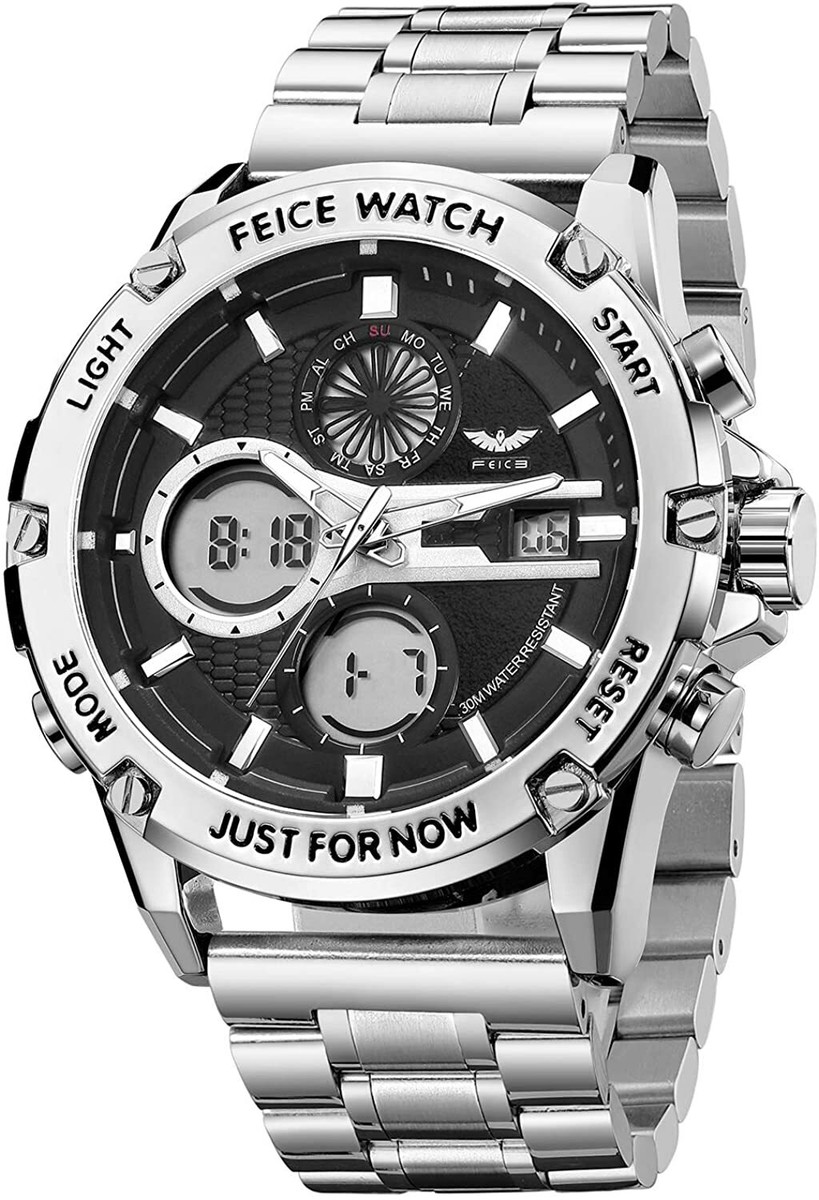Men's Chronograph Quartz Watches Multifunctional Sport Japan