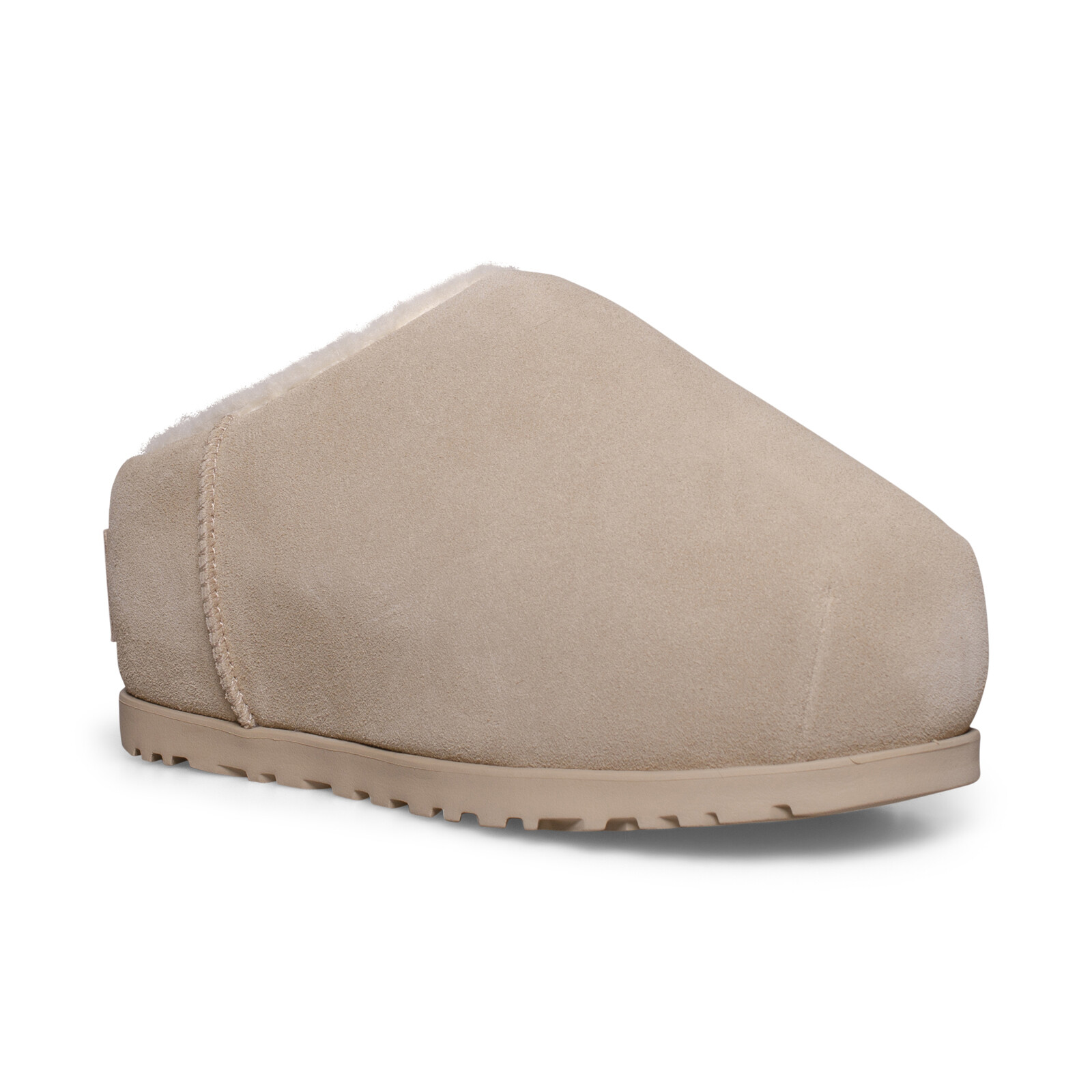 PANTOFOLA D’ORO UGG PANTOFOLE DA DONNA PUMPED SLIDE SEMI SENAPE SCAMOSCIATE COMFORT TAGLIA US 8 UK 6 NUOVE