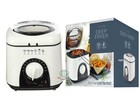 KOMPAKTE MINI KLEINE KÜCHEN FRITTEUSE & KORB FISH & CHIPS BRATEN 1L