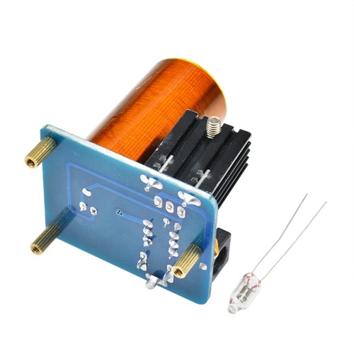 BD243 Mini Tesla Coil Electronics Wireless Transmission 9-12V Assembled Module - Picture 5 of 12