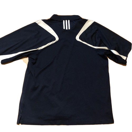 CAMISA POLO DE GOLF NOTRE DAME ADIDAS CLIMA COOL EQUIPO RENDIMIENTO UNIVERSITARIO PARA HOMBRE L - Imagen 4 de 4