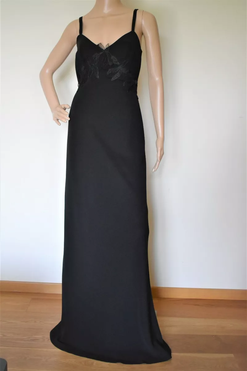 MAX MARA Evening Dress in Black Size 4 US 6 GB 34 DE 38 IT