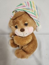 Fisher Price 1985 Teddy Beddy Bear 10" Vintage Plush Stuffed Animal 1401