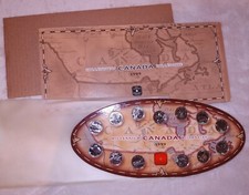 1999 Canada 25-cent Millenium Nickel 13-Coin Set