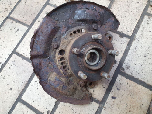 @RARE@ set spindles knuckles hubs 5x100 OEM Subaru Impreza GD WRX STi 00-05 - Picture 2 of 10