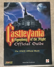 Castlevania Symphony Of Night Official Strategy Guide Book Brady Games NICE
