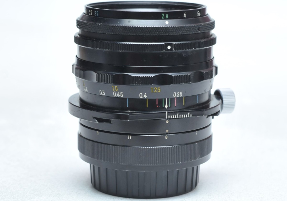 Nikon PC Nikkor 35mm F2.8 +α Nikon PC-NIKKOR 35mm f/2.8 Wide Angle MF Shift Lens | eBay