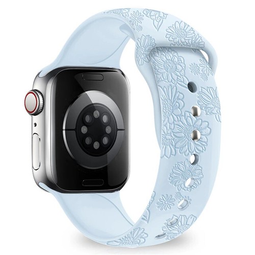 Silicone Strap For Apple Watch With 3D Print - Picture 23 of 32