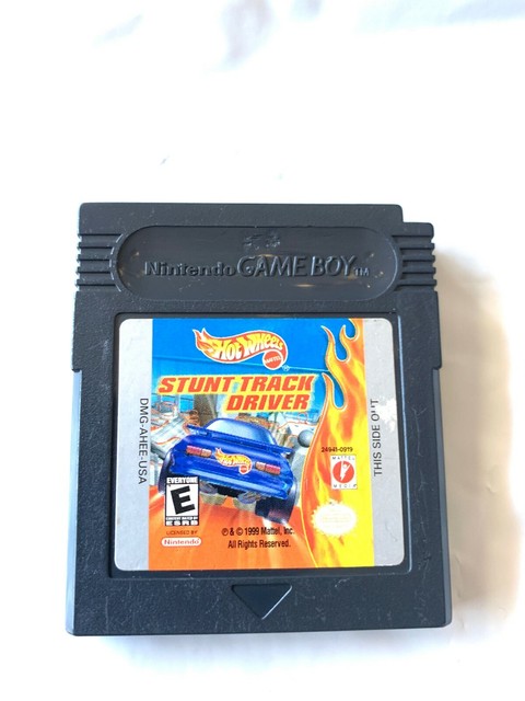 ***Hot Wheels: Stunt Track Driver Nintendo Game Boy Color GB Advance SP ...