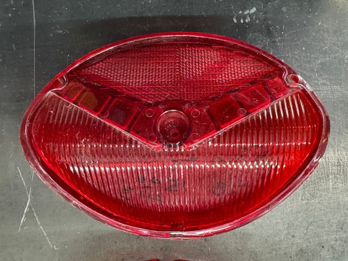 1957 OLDS OLDSMOBILE 88 98 TAIL LIGHT BRAKE LENS PAIR 2X - Foto 6 di 6
