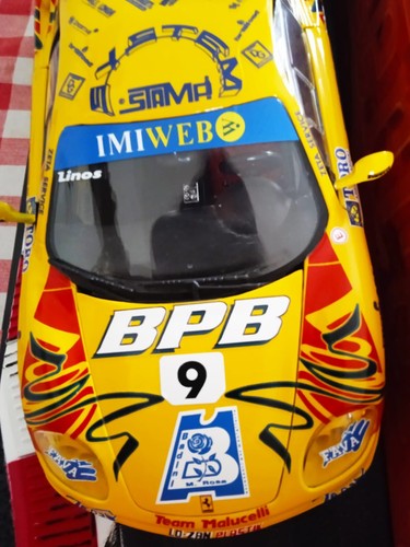 Hotweels Ferrari 360 Modena Team Maluccelli Challenge 2002 Promo 1/18 Rara!!! - Foto 4 di 10