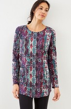 J.Jill - M - NEW Very Pretty Pure Jill Print Tunic - NWT RARE LAST ONE 