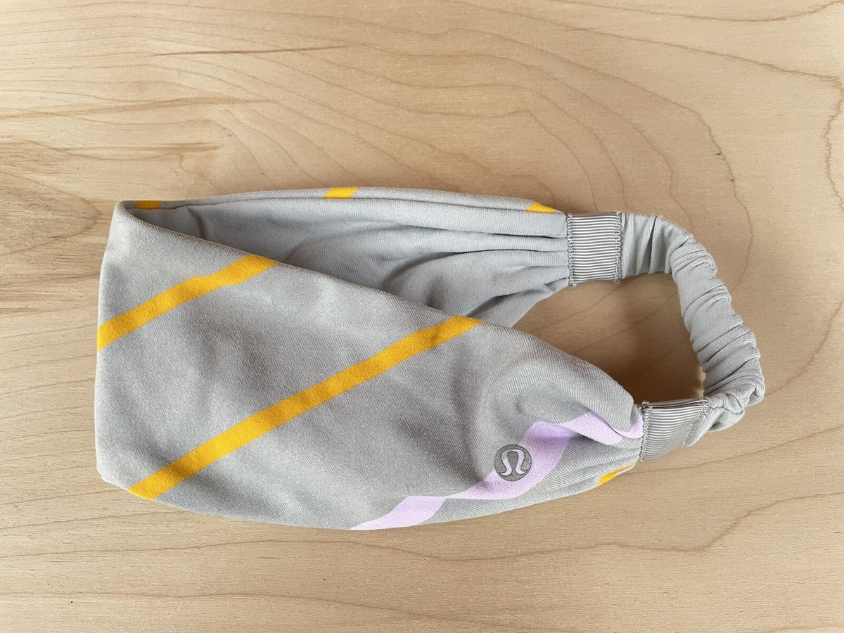 Like New Lululemon Reversible Bang Buster Headband Lululemon Bang Buster Family - lululemon expert main image 2