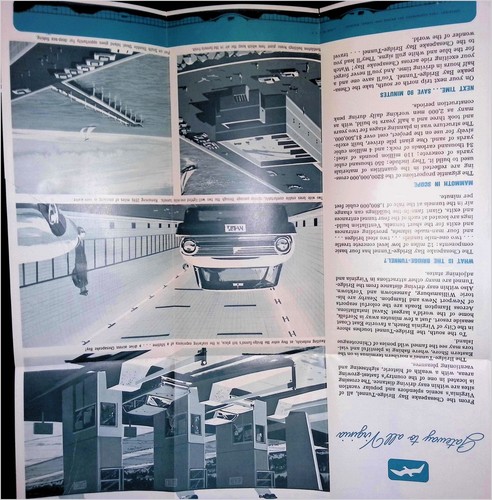 Chesapeake Bay Bridge-Tunnel Brochure 1960s US Route 13 Virginia - 第 6/6 張圖片