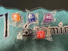 YuGiOh Legendary Duelists Season 3 set of All 5 Common Dice - SEALED