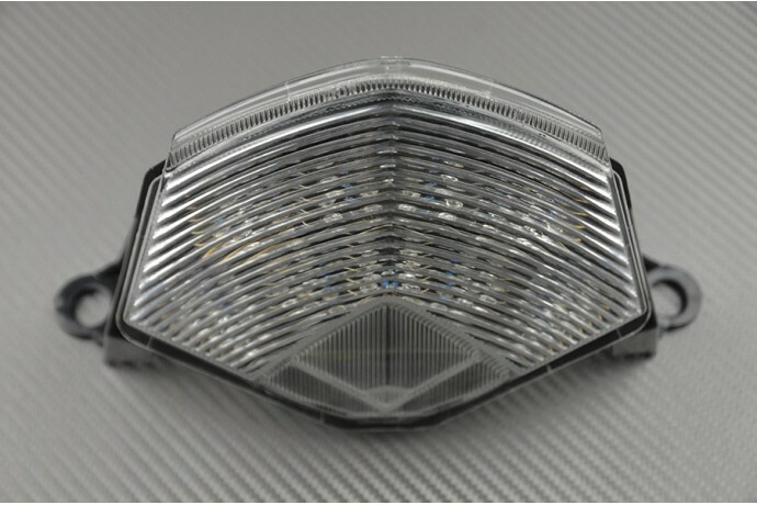 Feu stop LED pour Kawasaki ZX6R 2010 pour remplacer l'optique arrière d'origine