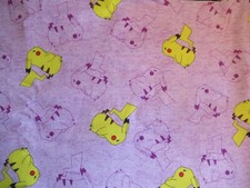 POKEMON - PIKACHU THEMED - 100 COTTON FABRIC