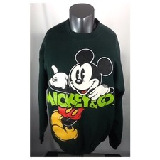 Vintage Disney Mickey and Co Mickey Sweatshirt XL Great Graphics USA Crewneck