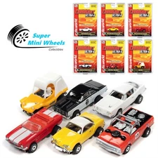 Auto World HO Slot Car - ThunderJet Ultra-G R-34 - SC367A - 6 Cars Set