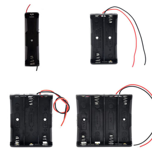 18650 Battery Holder box case 3.7 Box multi choice 1 2 3 4 cell With Wire Lead - Picture 8 of 12