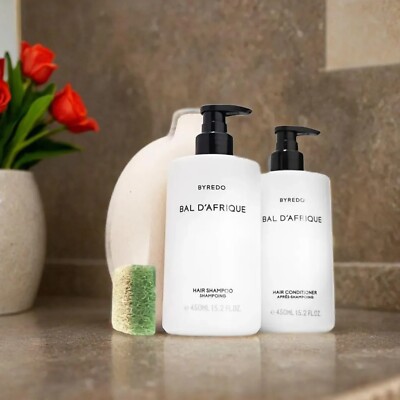 Byredo D'Afrique Shampoo & Conditioner Bundle Jumbo Pack 450ml