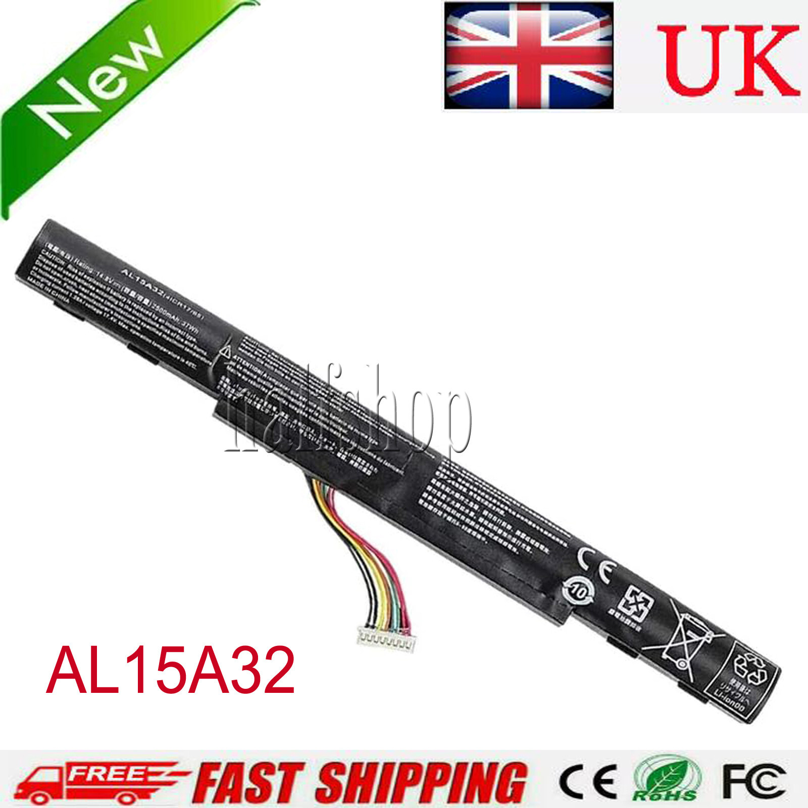 AL15A32 Battery for Acer Aspire E5-422 E5-573 E5-573G E5-573T E5-522 E722  E5-57