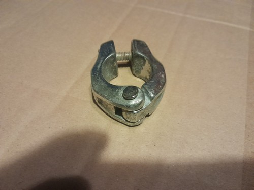 MX Seat Clamp 1 Inch Old School Vintage Bmx Silver