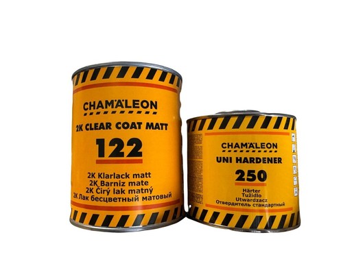 CHAMALEON 2K Clear Coat Matt 1L + Hardener 500ml. - Picture 2 of 7