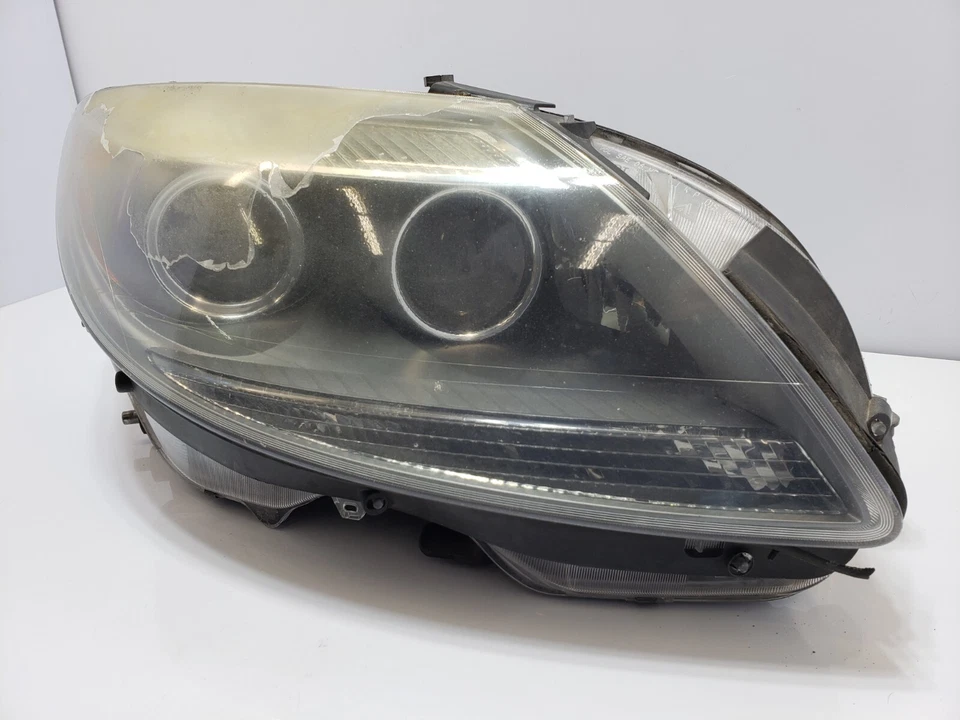 ✅08-10 Lámpara Faro Pasajero Delantero Derecho OEM Mercedes W216 CL63 AMG Bi Xenón* Foto 3 de 4