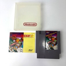 Vintage Nintendo NES Vegas Dream Game Cartridge W/ Manual & Clamshell Case Teste