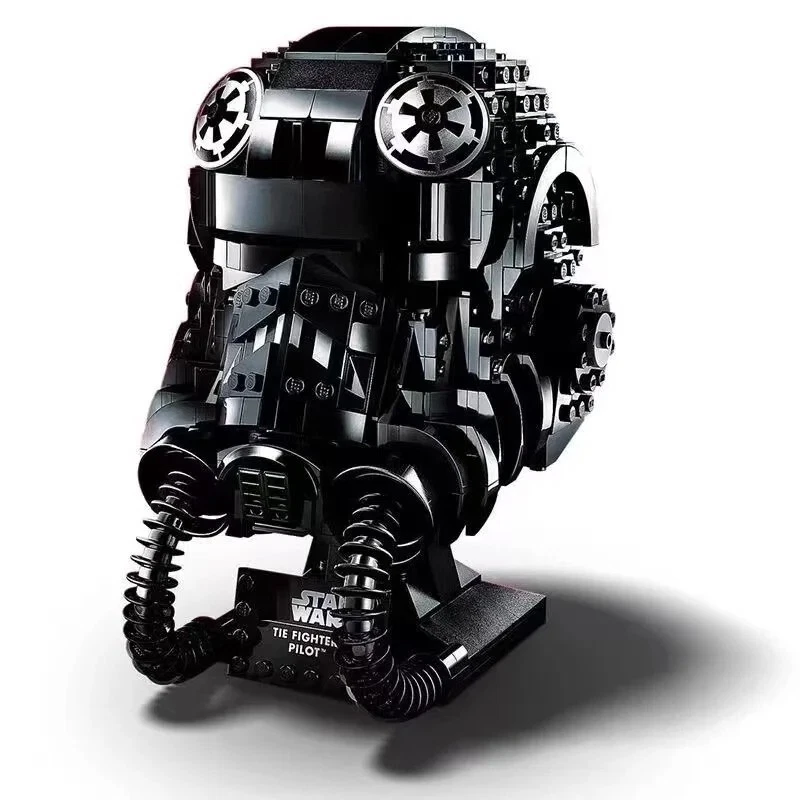 Casco Star Wars - Darth Vader, Tie Fighter Pilot, Stormtrooper Building Blocks Foto 3 de 4