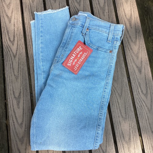 NWT Levi's Levi Strauss Heritage High Rise Skinny Raw Hem 8 29