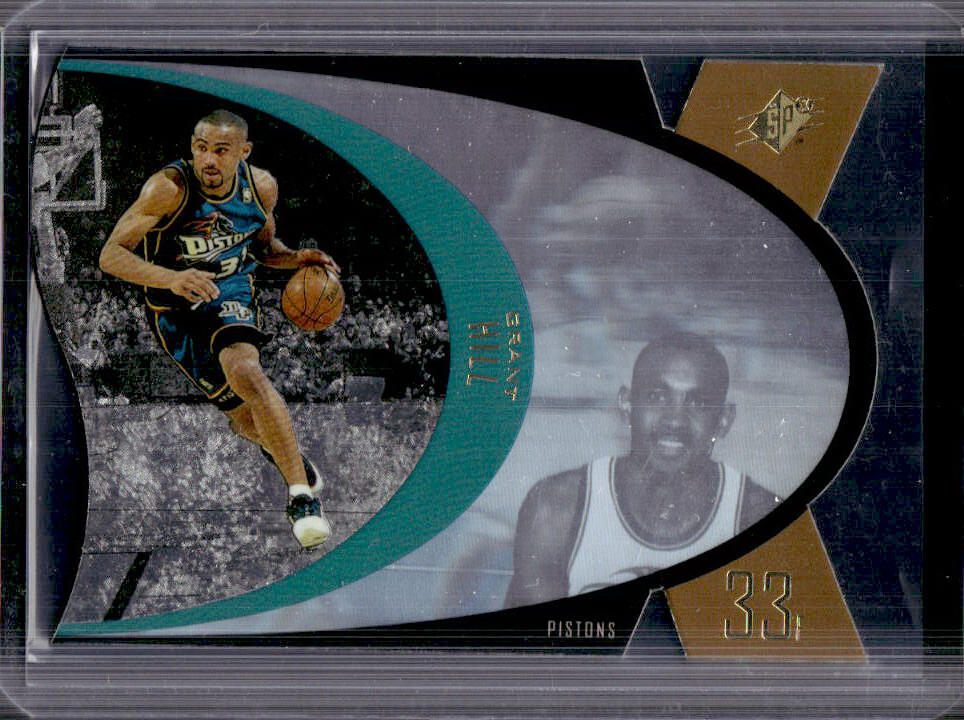 1996-97 Upper Deck SPX Grant Hill Die Cut Gold #SPX13 Pistons