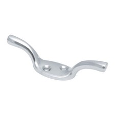 Hak na knagi 75mm / 3 cale Linia do prania Lina / Krawat zasłonowy Tył Chromowane wykończenie C081