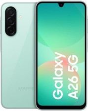 Samsung Galaxy A26 5G Smartphone 256 GB, 8 GB RAM, Mint, Ricondizionato