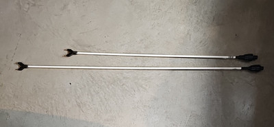 2 HOT-SHOT RH48 & RH60 Replacement Shaft Fiberglass Cattle Prod Shafts