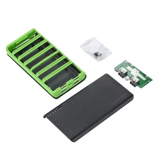 New Mobile Phone Dual 2 USB 2A Power Bank Case Kit  DIY Box Without Batteries n