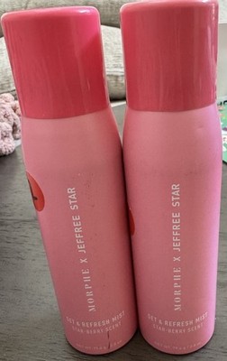 X2 Morphe X Jeffree Star Set & Refresh Mist STAR-BERRY Scent NEW authentic