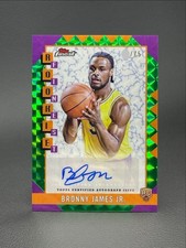 2024 Topps Finest Bronny James Jr. Los Angeles Lakers RC Auto /75 #RFA-BJ