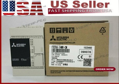 1PC New MITSUBISHI FX3SA-14MR-CM PLC FX3SA14MRCM In Box  US Free TAX