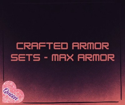 ARK Survival Ascended PvE   Crafted Armor Sets - Max armor - High durability